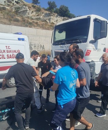 Beton mikserinin çarptığı yaya hayatını kaybetti