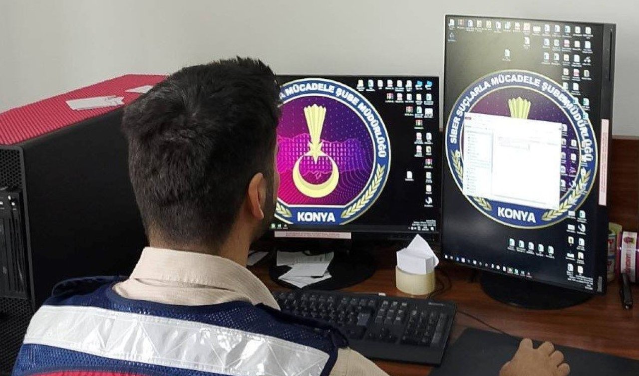 Konya jandarması sanal devriyede göz açtırmadı! 4 bin 549 hesap hakkında işlem yapıldı