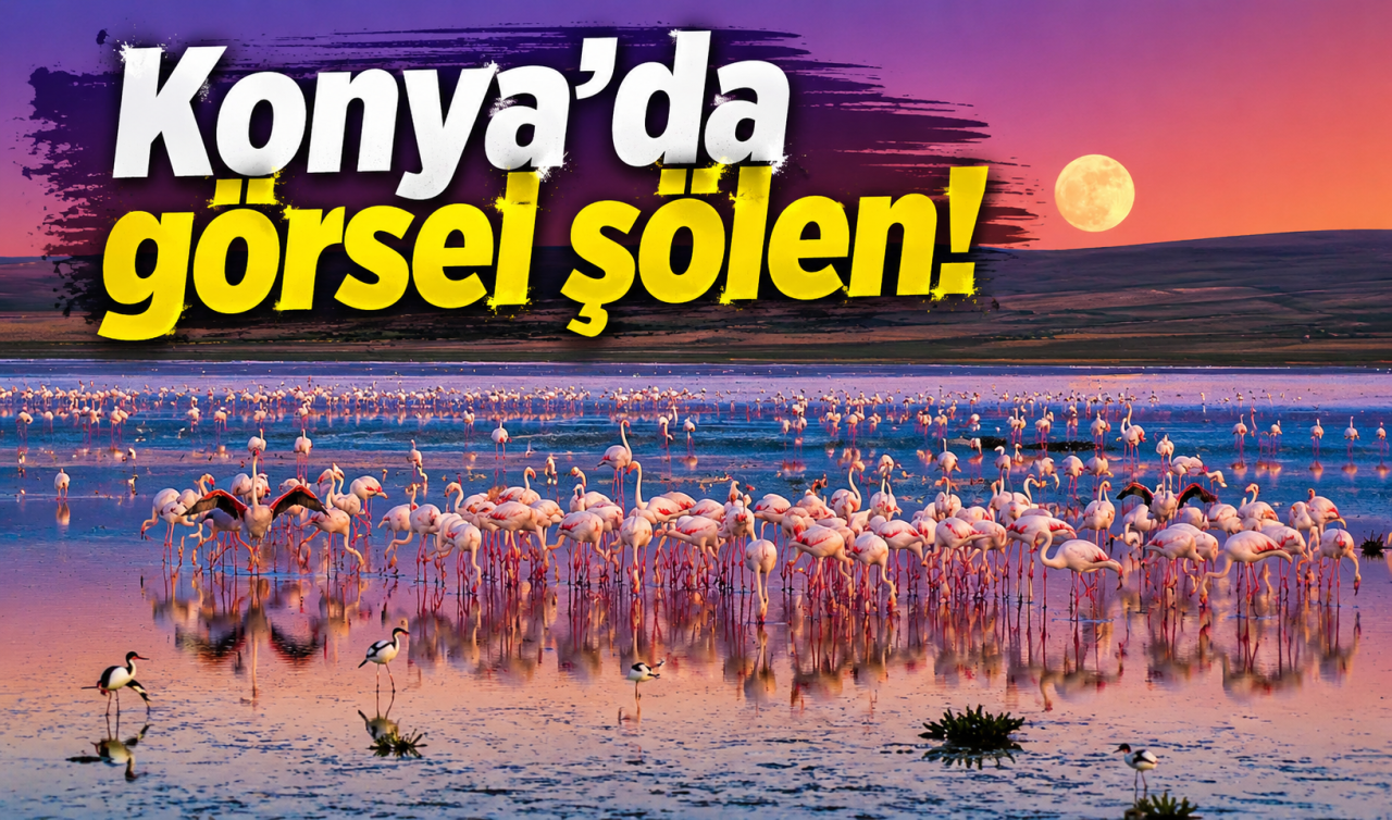 Konya’da görsel şölen! 