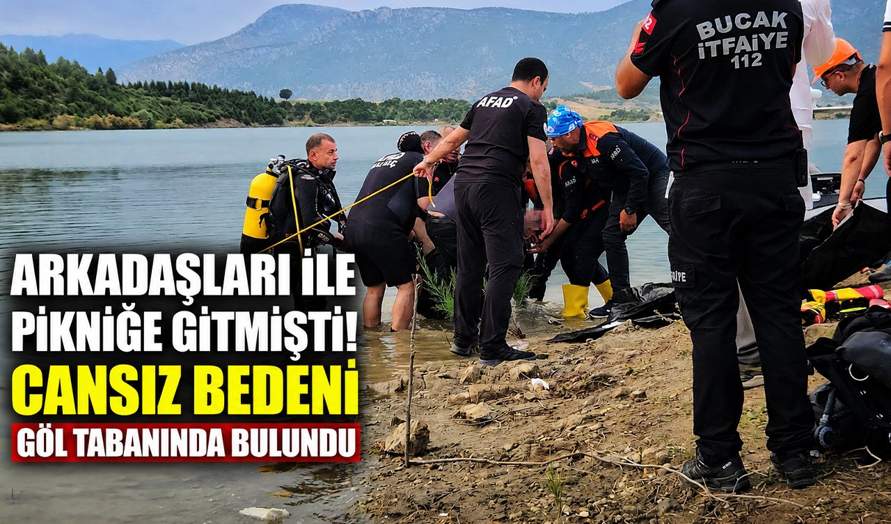 Arkadaşları ile pikniğe gitmişti! Cansız bedeni göl tabanında bulundu