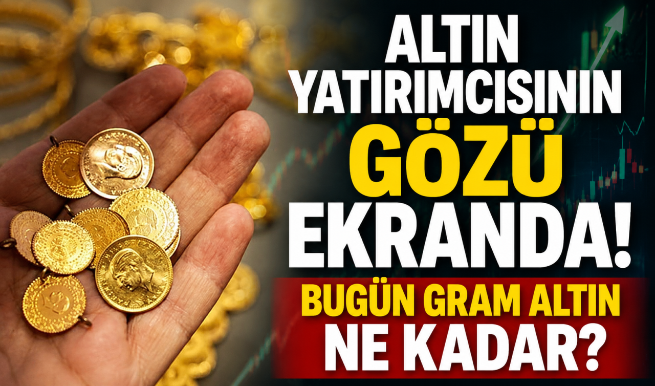 Altın yatırımcısının gözü ekranda! Bugün gram altın ne kadar? 6 Temmuz 2026 Pazartesi Altın Fiyatları 