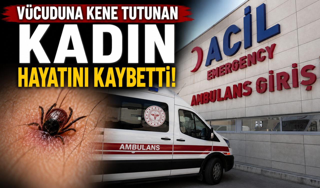 Vücuduna kene tutunan kadın hayatını kaybetti