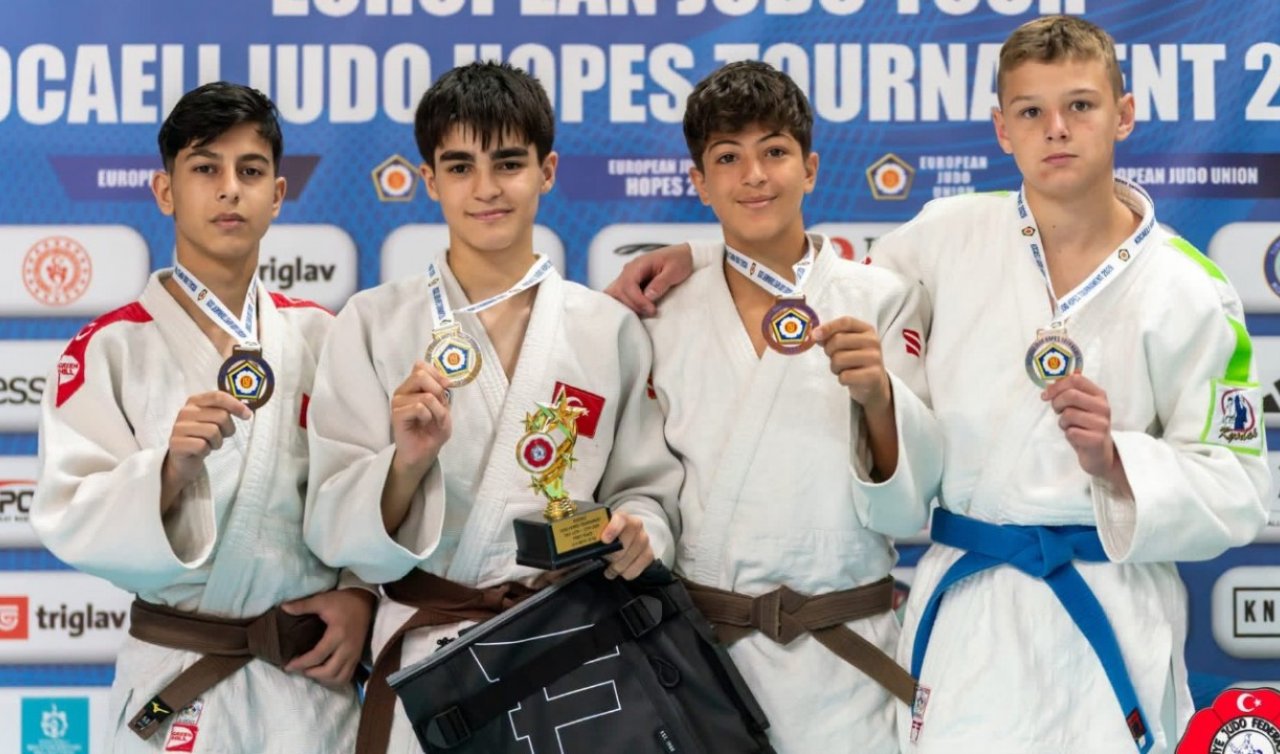 Konya Büyükşehir Minikler Avrupa Judo Kupası’nı 3 madalya ile taçlandırdı