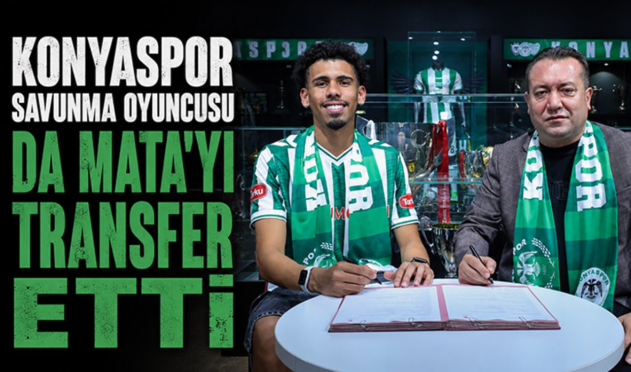 Konyaspor savunma oyuncusu Da Mata’yı transfer etti