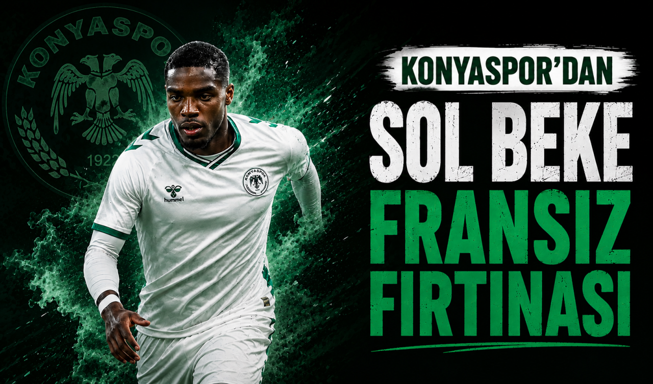 Konyaspor’dan sol beke Fransız fırtınası