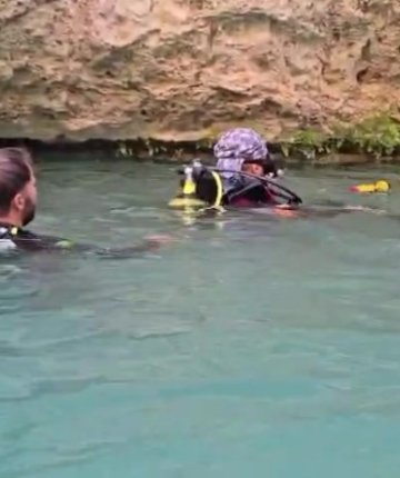 Serinlemek için girdiği suda hayatını kaybetti