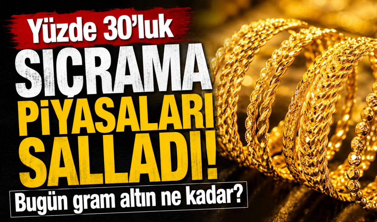 Yüzde 30’luk sıçrama piyasaları salladı! Bugün gram altın ne kadar? 20 Temmuz 2026 Altın fiyatları 