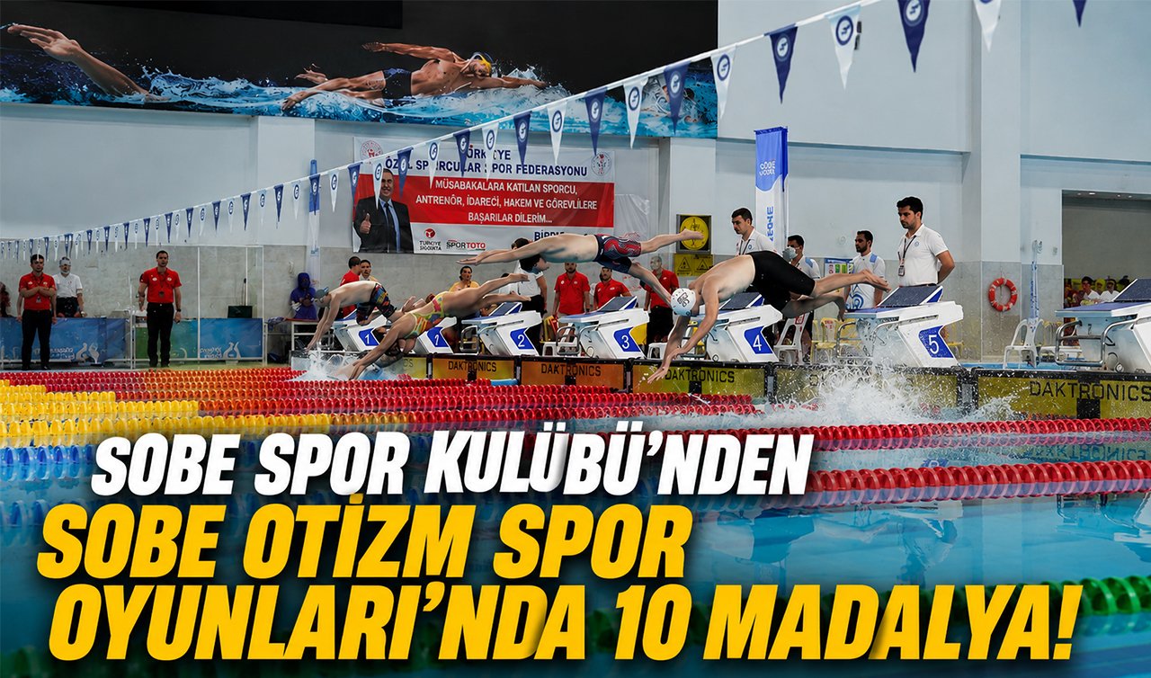 Konya’da otizmli sporculardan büyük başarı! 10 madalya kazandılar