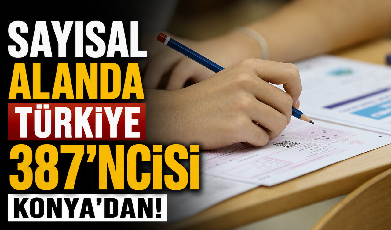 Sayısal alanda Türkiye 387’ncisi Konya’dan!