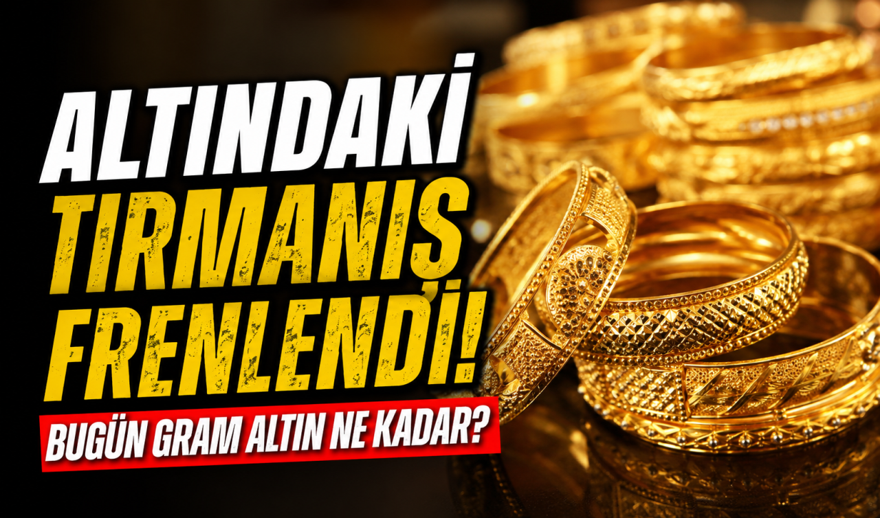 Altındaki tırmanış frenlendi! Bugün gram altın ne kadar? 21 Temmuz Altın Fiyatları 