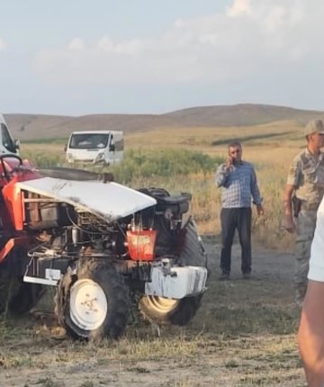 Traktör kazası: 1 kişi hayatını kaybetti