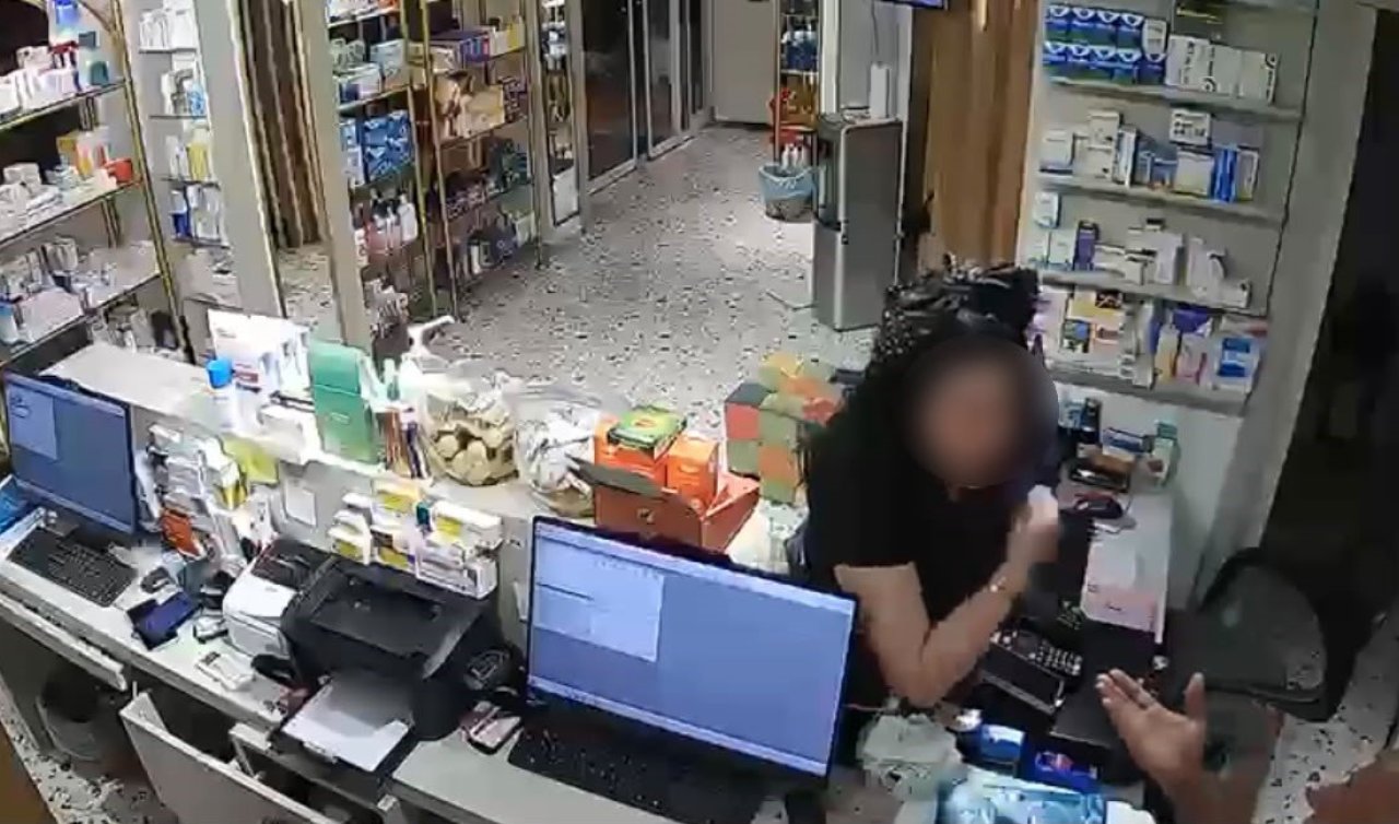  Eczacıyı darbedip ilaçları gasbetti! Şüpheli polisten kaçamadı