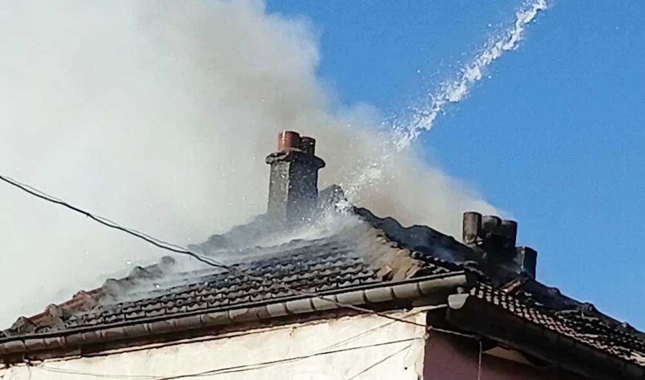 Akşehir’de evde çıkan yangın söndürüldü