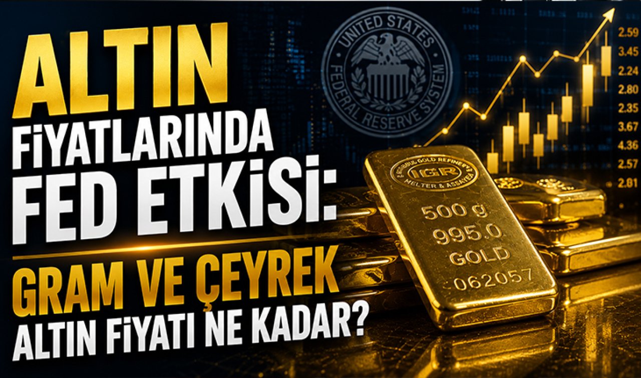 ALTIN FİYATLARI 30 TEMMUZ PERŞEMBE || Altın fiyatlarında Fed etkisi: Gram altın fiyatı - Çeyrek altın fiyatı ne kadar?