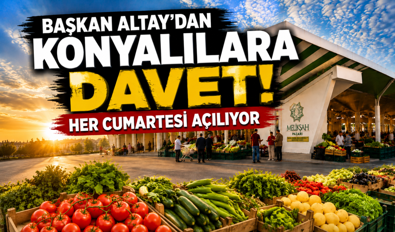 Başkan Altay’dan Konyalılara davet! Her cumartesi açılıyor 