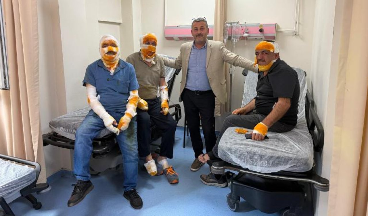 Bir evin mutfağındaki patlamada 5 kişi yaralandı