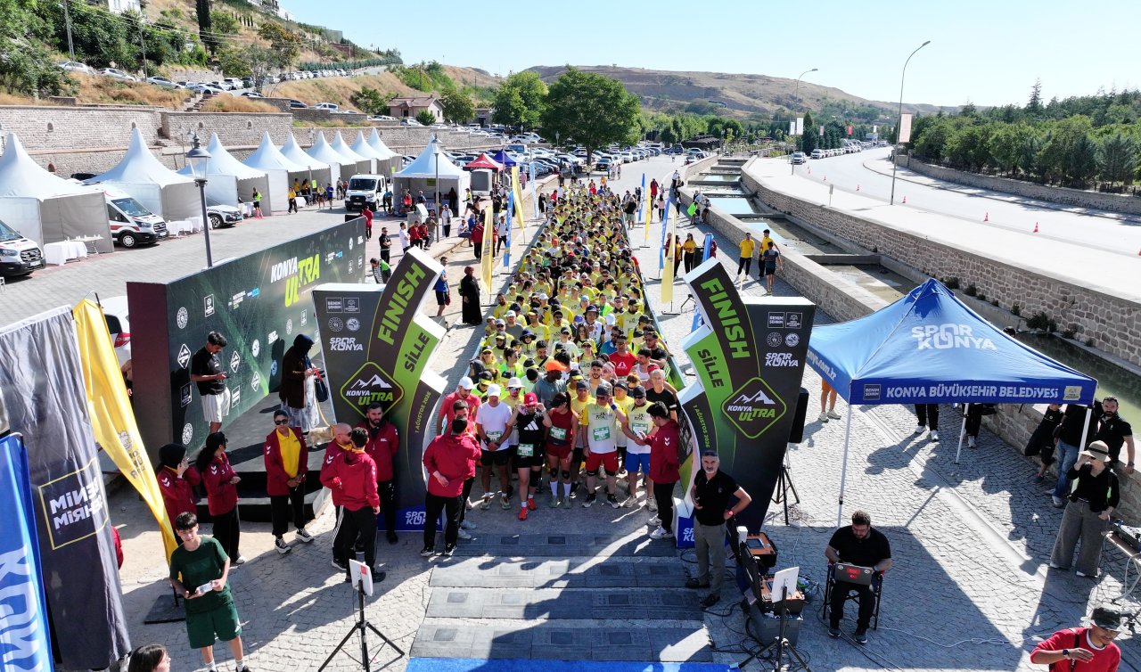 Konya Ultra Trail 13 ülkeden 1.300 sporcuyu Sille’nin doğasında buluşturdu