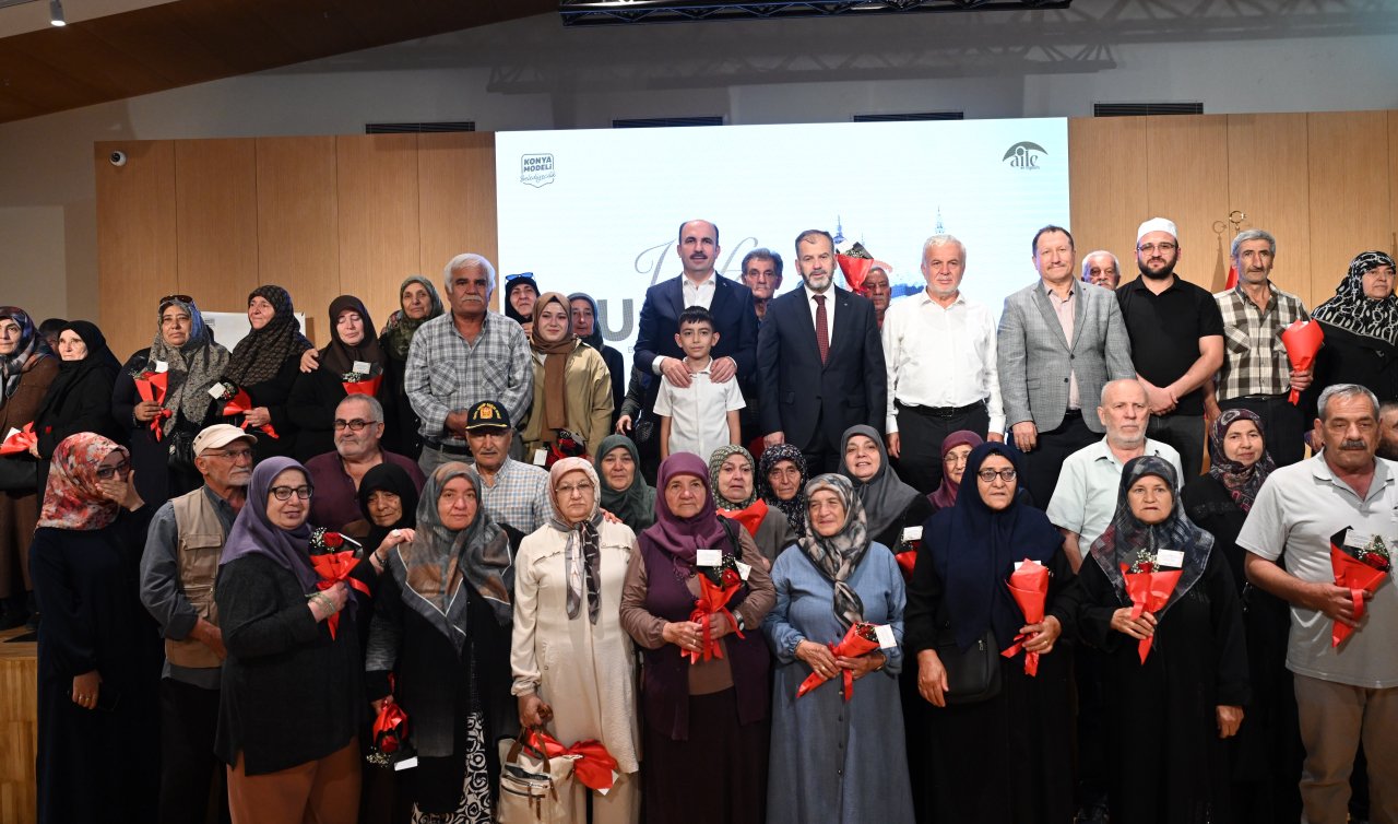 Başkan Altay “Vefa Umresi“ ikinci kafilesinin kura çekilişine katılarak Konyalıların heyecanına ortak oldu