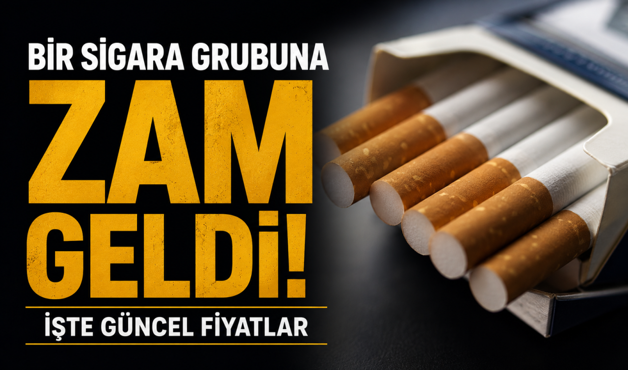 Bir sigara grubuna zam geldi! İşte güncel fiyatlar