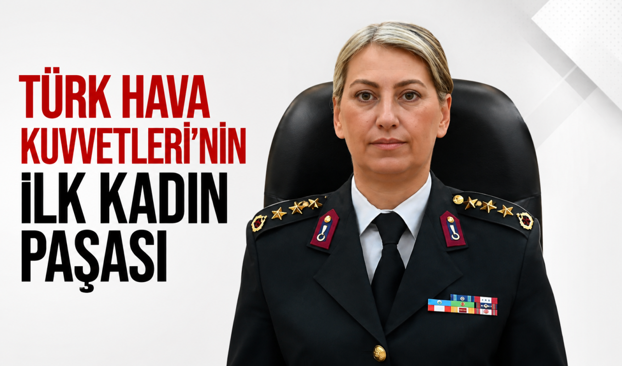 Türk Hava Kuvvetleri’nin ilk kadın paşası Özlem Karapınar 
