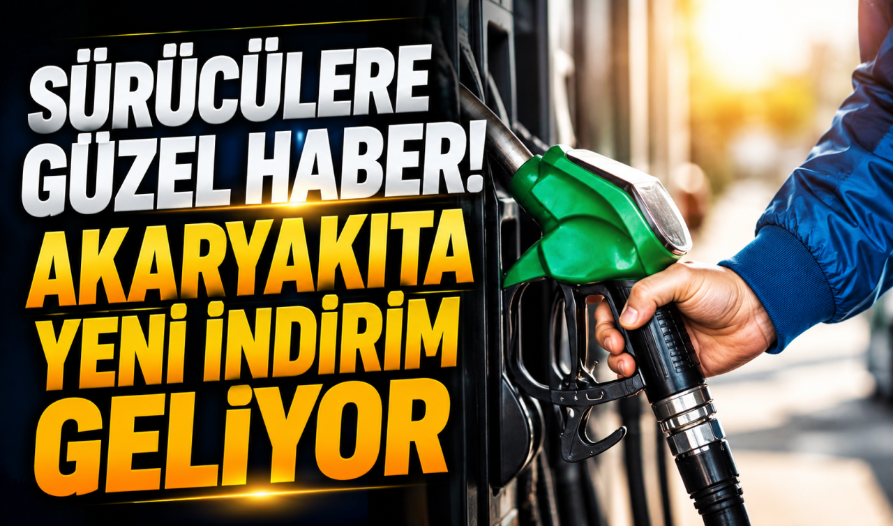 Sürücülere güzel haber! Akaryakıta yeni indirim geliyor