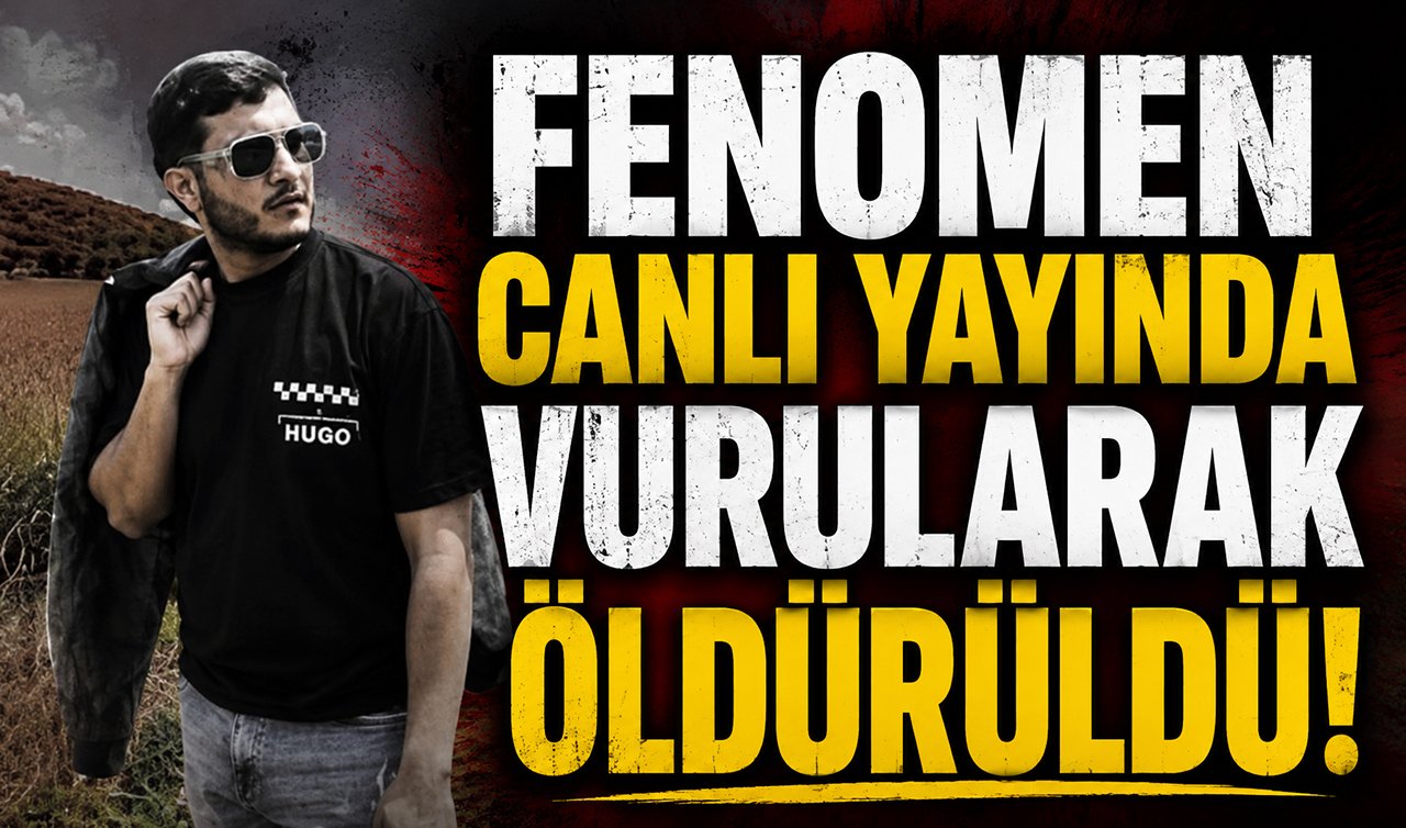 Fenomen canlı yayında vurularak öldürüldü!