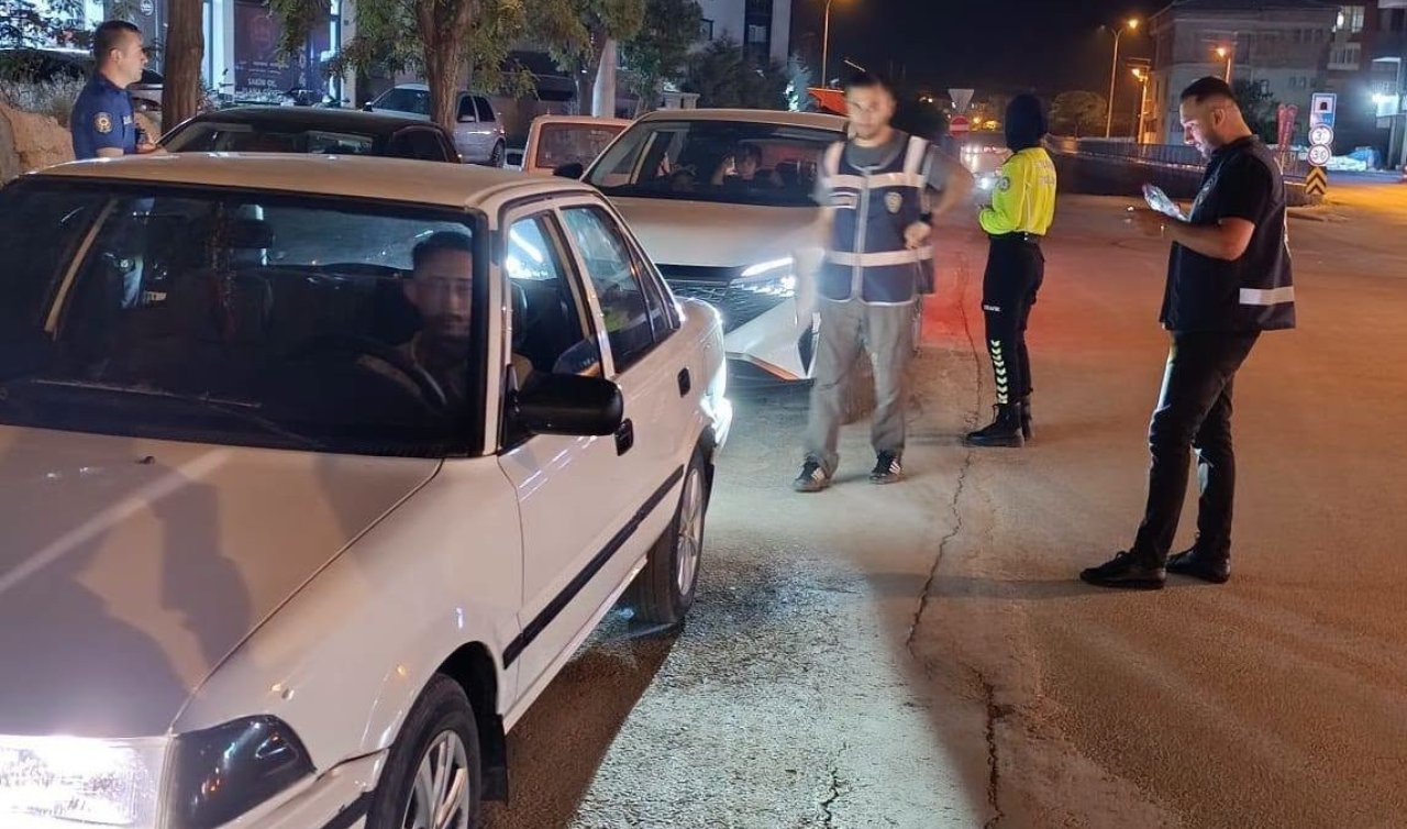Konya’da suça geçit yok! İlçede huzur uygulaması gerçekleştirildi