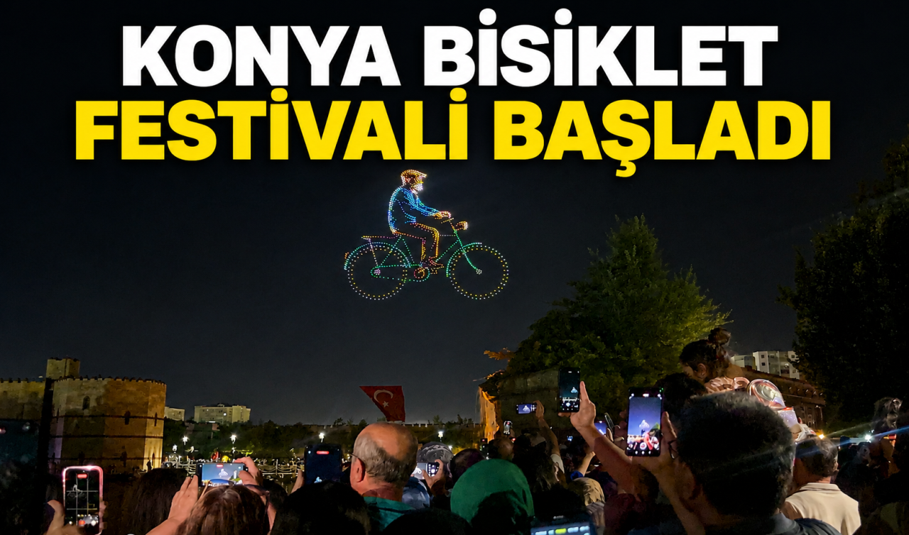 Konya Bisiklet Festivali başladı