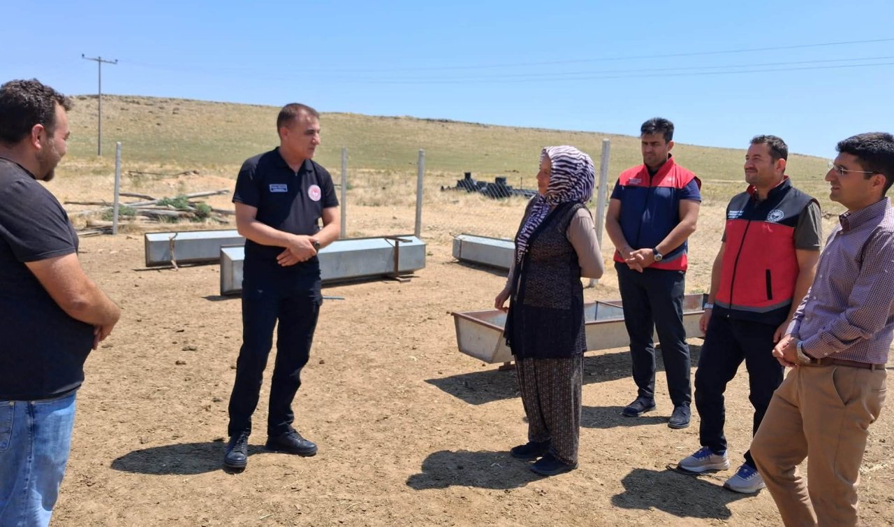 Konya’da Kırsalda Bereket Projesi kapsamında destek alan işletmeye ziyaret