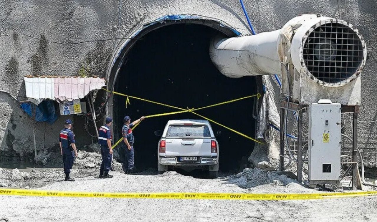 İçme suyu tünel hattında göçük! 1 işçi öldü 1 işçi yaralandı