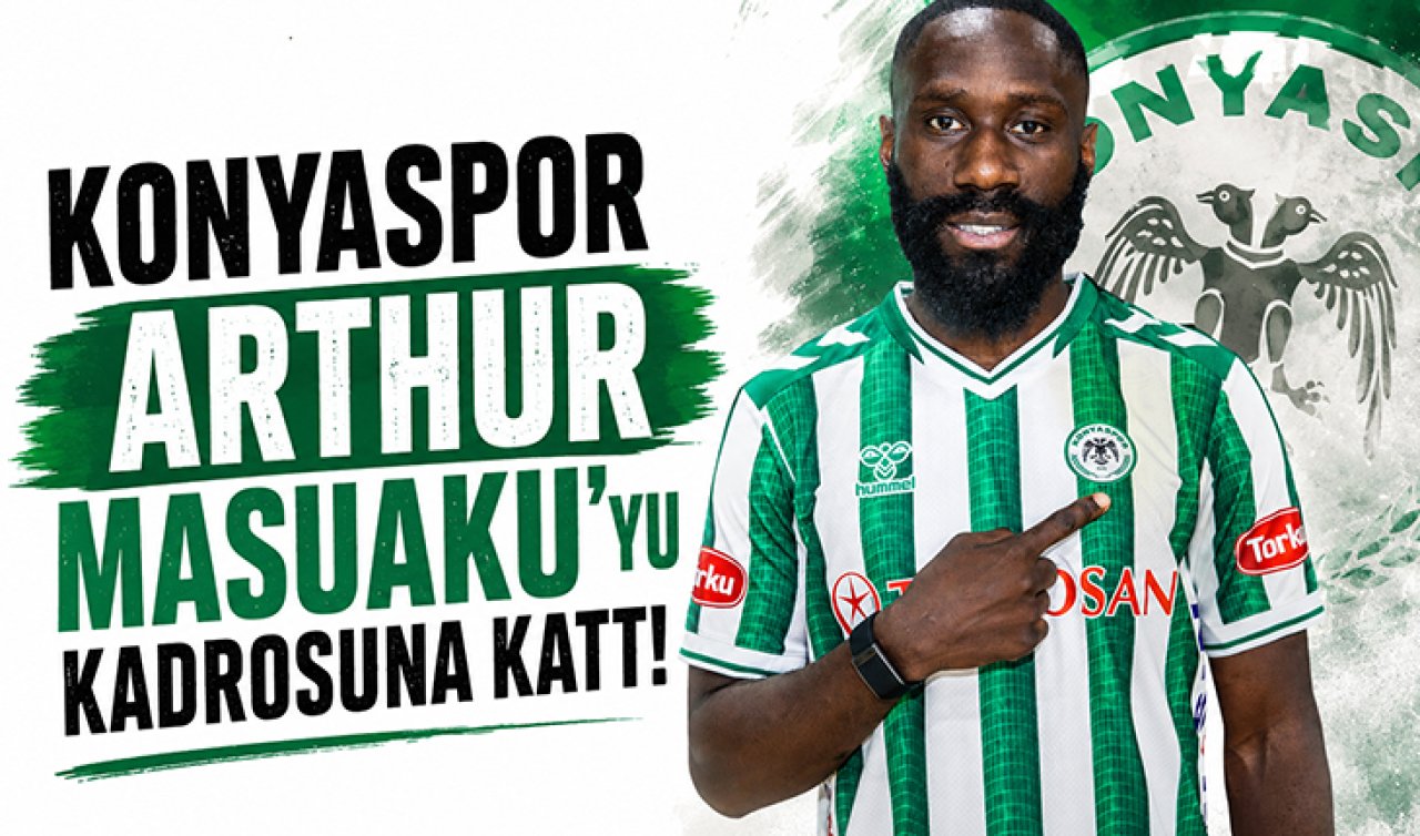 Konyaspor Arthur Masuaku’yu kadrosuna kattı