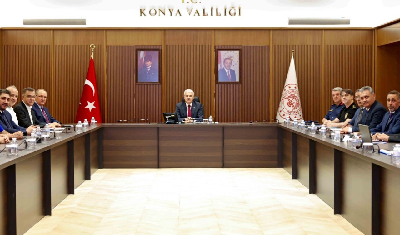 Konya’da İl Spor Güvenlik Kurulu toplantısı gerçekleştirildi