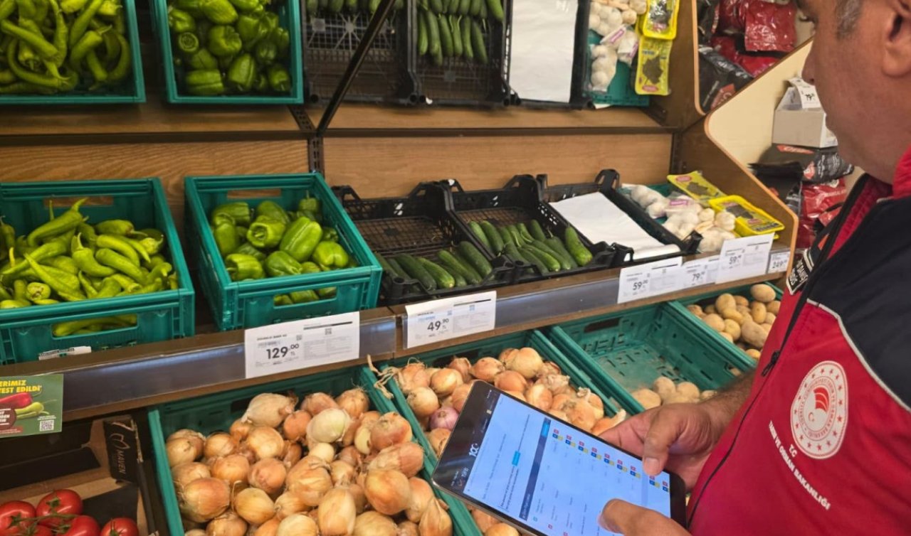 Çumra’da market fiyatları sahada incelendi