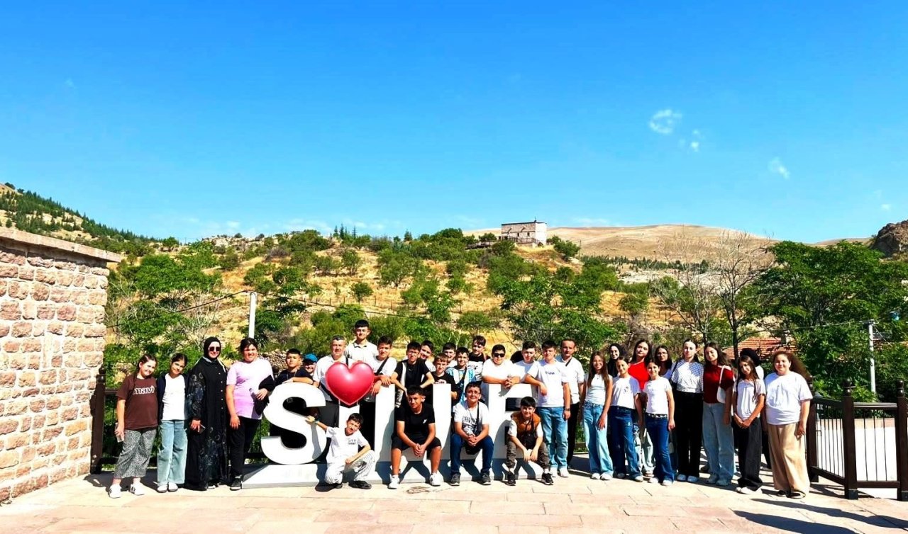 Hisarcık’ta Yaz Kur’an Kursu öğrencileri Konya’yı gezdi