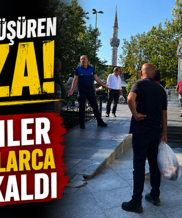 Hayrete düşüren kaza! Görenler dakikalarca bakakaldı