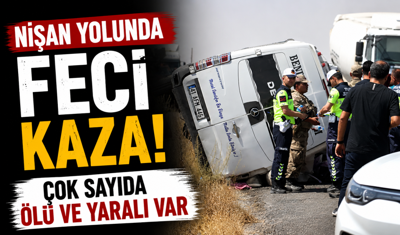 Nişan yolunda feci kaza! Çok sayıda ölü ve yaralı var